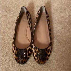 Tory Burch leopard print flats